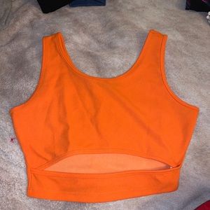 SHEIN Orange Top